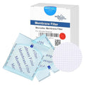 Membrane Solutions MCE Gridded Membrane Filter, Mixed Cellulose Esters Membrane Filter, Sterile Individual Pack Membrane Disc Filter, Diameter: 47 mm, Pore Size: 0.45 um, (2000 Pack)