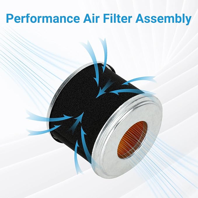 212cc Air Filter Kit Compatible with Predator 212 Gas Powered Engine Pressure Washer Onewash 6602 6590 6470 6924 3100Psi 2500Psi 3600Psi Speedwash 0J88870129 Accessories Parts 2 Pack