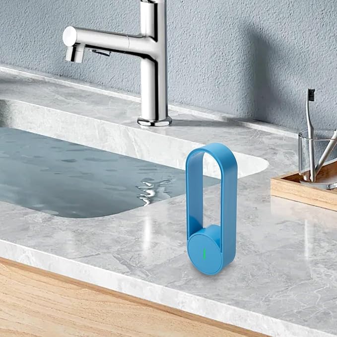 Powerful Negative Air Cleaner Purifier With Silent Operation USB Powered(Blue)