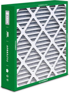 Filterbuy 21x21x5 Air Filter MERV 8 Essential Dust & Allergy Defense (2-Pack), Electrostatic Pleated HVAC AC Furnace Filters Replacement for Rheem, Ruud, & Protech (Actual Size: 20.63 x 20.63 x 4.38)