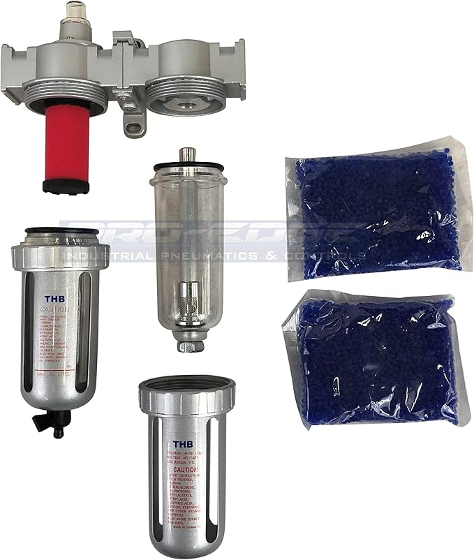1/2" Compressed air in line Filter & Desiccant air Dryer Combination FLM12