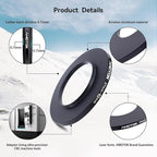 37mm Lens to 62mm Camera Lens Adapter,37mm to 62mm Filter Step up Ring Adapter Ring,Compatible All 62mm Filter Accessory