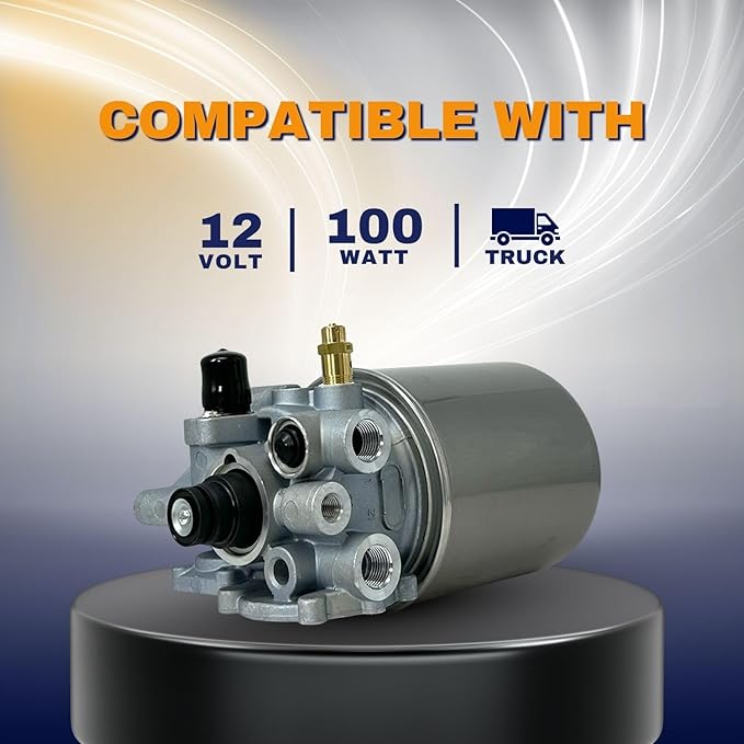 Torque R955079 Air Dryer with Coalescing Cartridge Compatible with Meritor Wabco System Saver Volvo 1200P SS1200P SS1200P Series (Replaces Meritor R955300, 955300, 955079, Haldex 955079CX) (TR955079)