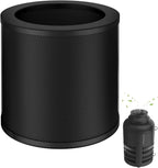 4 Inch Replacement Air Carbon Filter, Smellines Control Filtration with Australia Virgin Charcoal for Grow Tent, Inline Duct Fan, Hydroponics, Odor Scrubber, Greenhouse Ventilation System