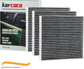 CF11809 Cabin Air Filter With Activated Carbon Compatible with Silverado, Suburban, Tahoe, Sierra, Yukon, Escalade Cabin Filter (3 Pack)