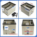 Rotary Drum Filter-3000GPH Canister Filter AC110-240V RDF Fully Automatic Water Self-Cleaning Filtration for Koi Pond,Fish Pond,Aquarium,Fish Farm,Seedling Cultivation Base,Aquaculture,Hydroponics