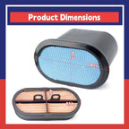 SU20768 RE253518 Filter Replacement for John Deere 5065M 5075M 5095M Tractors Compatible with Ford New Holland T4030 T4040 T4050 T5070 Replace 87356351 49275 LAF5934 P608533 FG6340591