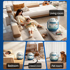 Indoor Air Purification Dust Removal Magic Box, 120g Multi Functional Air Magic Box Dust Cleaner, Automatic Dust-Sucking and Plant-Based, No Electricity & Noise, Ues For Any Room, Day And Night (2PCS)