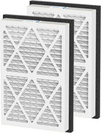 20x30x3 MERV 13 Pleated Air Filters Replacement Compatible with Zephyr VGF Series 20x30x3 Whole Home Return Air Grille Filter, MERV13 Air Filtration System, 2 Pack