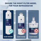 Mist HAF-CIN/EXP Refrigerator Water Filter Replacement for Samsung DA29-00020B, DA29-00020A, Kenmore 46-9101 – NSF 42 & 372 Certified – 1 Pack