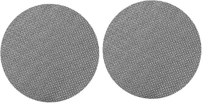 KICHOUSE 2pcs Reusable Espresso Filter Mesh Screen Stainless Steel Espresso Filter Plate Compatible Machines Coffee Extraction Easy to Install Maintain