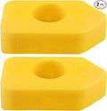 LOCOPOW 2 Pack Air Filter 698369 for BS 4216 5086K 5088 5088H 5099 698369 MTD 490-200-0011 Craftsman SPA8S1062853001