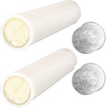 Membrane Solutions S2 Water Filter Straw Replacement Filter Elements, 0.1 Micron 4-Stage Water Purifier Survival Gear, Removable Portable Water Purification Straw (2 Pack)