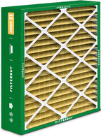 Filterbuy 20x25.25x3.5 Air Filter MERV 11 Superior Pet & Allergy Defense (3-Pack), Pleated HVAC AC Furnace Filters for AprilAire Space-Gard 102 & 2120 (Actual Size: 19.94 x 25.38 x 3.75)