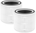 Core 300 Replacement Filter Compatible with LEVOIT Core 300/Core 300S/Core-P350, 3-in-1 True HEPA Filter, High-Efficiency Activated Carbon,Part# Core 300-RF, White, 2 Pack