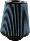 aFe POWER Magnum FORCE Intake Replacement Air Filter w/Pro 5R Oiled Media - 4" Inlet, 8" Tall - #24-91022