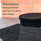 Epica 12 Pack Charcoal Filter Replacement for Countertop Compost Bin | 2-in-1 Compost Bucket Filter Removes Odors | 6.5'