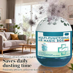 Indoor Air Purification Dust Removal Magic Box, Multi-Functional Air Magic Box, Mutomatic Dust-Sucking Dusts Cleaner Boxs, No Electricity & Noise, Long-Lasting Freshness (3pcs)