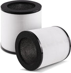 M02 Replacement Filter Compatible with Mooka M02 Air Purifier, M02 H13 True HEPA and Pre-Filter 3-in-1 High-Efficiency 3 Stages Filtration, 2 Pack