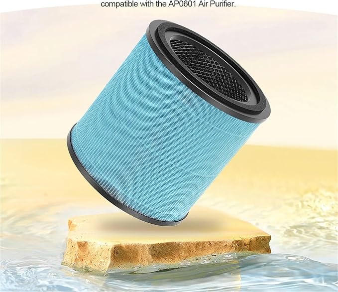 H13 True Filter，Compatible For AIRTOK，AP0601-RF Filters AP0601 Air Purifier Accessories Parts
