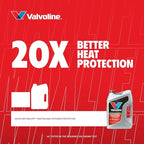 Valvoline Extended Protection High Mileage with Ultra MaxLife Technology 5W-30 Full Synthetic Motor Oil 1 QT, Case of 6