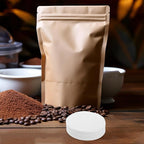 300pcs White round Disposable Coffee Filters 64mm for Drip Coffee Makers Sediment-free Filtration Paper Portable Accessories for Home and Office Use