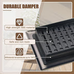 Floor Vents Register Ease Adjust 4X10 Inch Floor Air Vent Heavy Duty Walkable Steel Bronze Color Floor Register Vents Air Vent Cover for Home