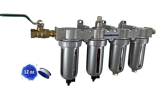 THB 4 Stage Ultra Clean Compressed Air Filter Dryer Combination (1/4" NPT)