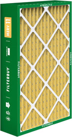 Filterbuy 17x26x4 Air Filter MERV 11 Superior Pet & Allergy Defense (2-Pack), Electrostatic Pleated HVAC AC Furnace Filters Replacement for Lennox (Actual Size: 16.56 x 25.94 x 4.13)
