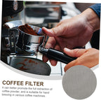 Espresso Filter Plate Stainless Filter Mesh for Optimal Extraction Easy to Clean and Install for Home Commercial Use