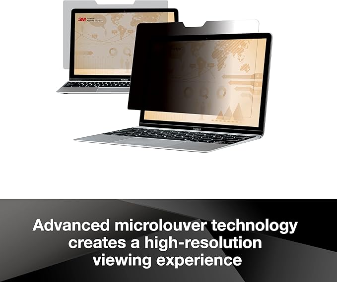3M Notebook Privacy Filter, 13", Transparent (PFNAP002)