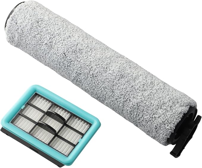 Replaceable Roller Brush Filter for CrossWave HF2, 3845N, 3831 Floor Scrubbers – Plastic Wet/Dry Vacuum Cleaner for Spare Part for Hard Floor Cleaning, 35x59x94mm