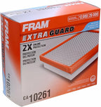 FRAM Extra Guard CA10261 Replacement Engine Air Filter for 2007-2022 Dodge Ram 2500-5500 (6.4L & 6.7L), Provides Up to 12 Months or 12,000 Miles Filter Protection