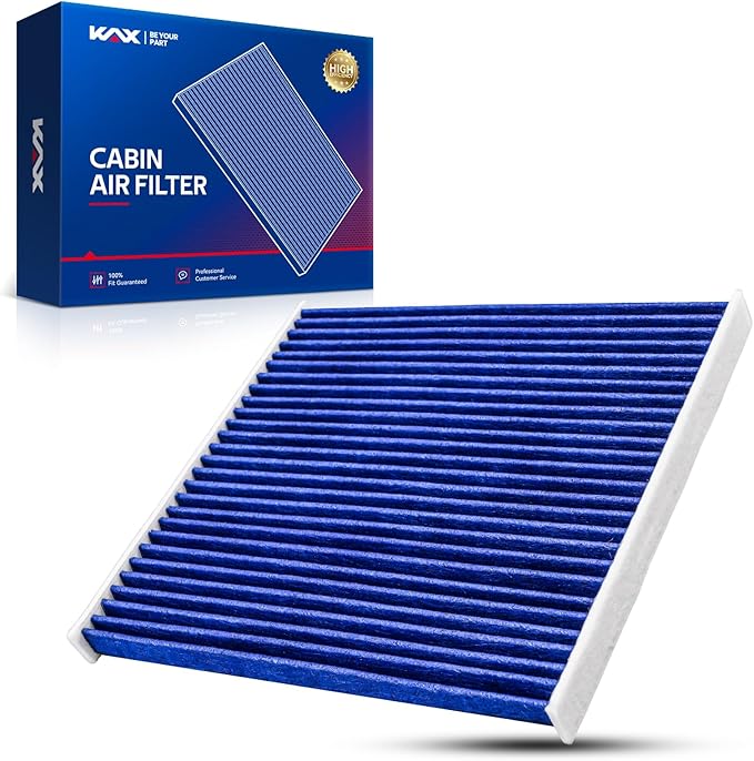 KAX Premiun Cabin Air Filter CF12000 Replacement for Jeep Cherokee 2014-2018, Chrysler 200 (2015-2017), Strong Adsorption w/Upgraded Activated Carbon，Replace 68223044AA