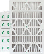 Glasfloss ZL 12x24x4 MERV 13 (FPR 10) 4" Inch Air Filters for AC and Furnace. Case of 6. Actual Size: 11-3/8 x 23-3/8 x 3-3/4