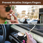 Cigarette Filters Color Plating 10pcs Cigarette Holder Reusable Clean Tar Tobacco Filter with Multi-Filtering for Standard Size Cigarettes Ø8mm,Slim Cigarettes Ø6mm and Ø5mm