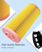 1 Set Air Filter Kit Replace AF26391 AF26392 C15300+CF300 46836 46837 P778989 P780030 RS3920 RS3921 AF26391 AF26392 32915802 2914930400 Fit for KUBOTA KRAMER MELROE