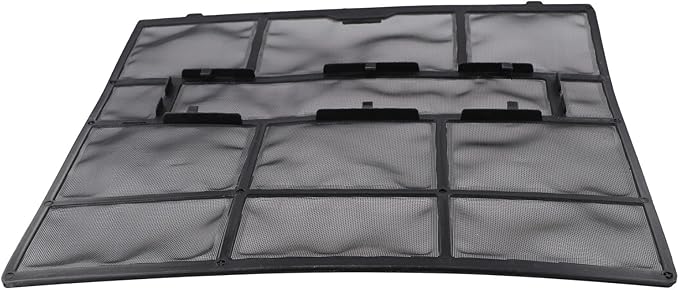 Air Conditioner Dust Filter Screen for Indoor Unit, Plastic Mesh AC Accessory, Hanging Design for Central Cooling Systems, Protects Air Outlet from Dust Buildup(29.2X29.2cm)