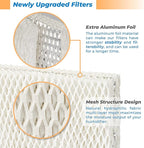 ANTOBLE 4 Pack WF813 Humidifier Filter Replacement for ReliOn RCM-832 RCM-832N, ProCare PCWF813 PCWF-813 PCCM-840 PCCM-832N, Equate EQWF813 EQ 2119-UL Cool Mist Humidifier Filters