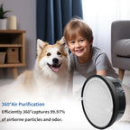2 Pack LV-H132 Replacement Filter Compatible with LEVOIT LV-H132 and LV-H132-RF Air Purifier, High-Efficiency 3-in-1 True H13 HEPA Activated Carbon Filter