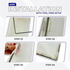 Dexter Lint Screen Replacement – Durable Frameless Dryer Lint Filters for Commercial & Residential Use (9555-057-011P) - 18" x 30" (Pack of 3)