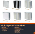 PURISYSTEMS Air Scrubber, Industrial Air Filtration System, 2000 CFM Heavy-Duty HEPA 2-in-1 Air Filtration Cleaner for Water and Fire Damage Restoration, Renovation, and Commercial and Industrial Use