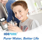 ICEPURE RFC6600A Refrigerator Water Filter Replacement for 4396841, EDR3RXD1, Everydrop® Filter 3, 4396710, Kenmore® 9030, 9083, 46-9083, 46-9030,3PACK
