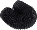 CHICIRIS dryer vent hose 6.56ft, Aluminum Flexible Ducting Ventilation Hose with 3 Layers, Noise Reduction, Efficient Airflow,dryer vent cleaning kit, for HVAC, Kitchen, Greenhouse