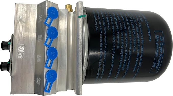 Torque 801266 Air D-is Air Dryer 12V with Extra Purge Volume (Replaces Bendix 801266, Haldex 5010696X) (TR801266)