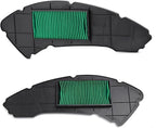 Minho Motorcycle Air Filter in Dry Filter Paper Material Compatible with Chinese GY6 4-Stroke Engine Scooter Mopeds Tank 9th Generation