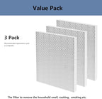 3 Pack D480 Replacement Filter Compatible with Winix D480 Air Cleaner Purifier, True HEPA D4 Filter, Part Number 1712-0100-00, F ilter D4