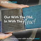 PureFlow Cabin Air Filter PC99542X | Fits 2020-2025 Ford Explorer, Escape, 2021-2025 Bronco Sport, 2022-2025 Maverick, 2020-2025 Police Interceptor