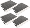 P606555 Cabin Air Filter with Activated Carbon Compatible with Truck VN 430 630 670 730 780 VNL 300 430 630 670 760 860 Replaces 20435801,PA4681,AF26405,PA10187,49084(set of 4)