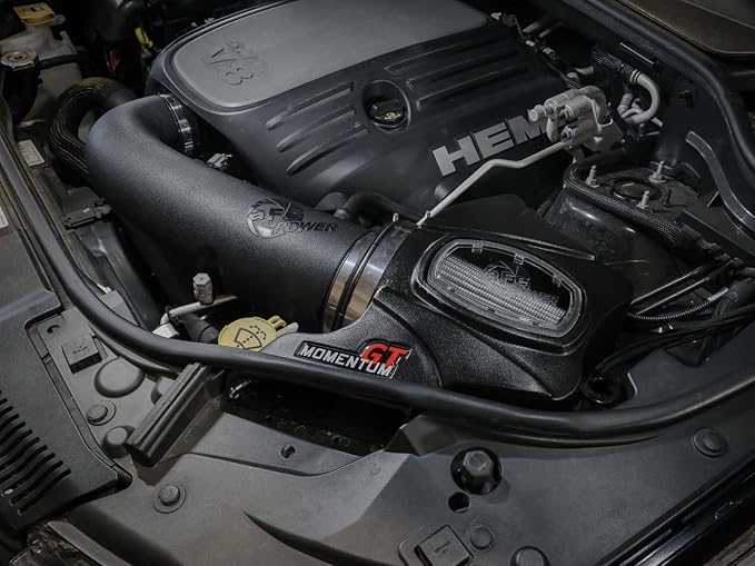 aFe POWER Momentum GT Cold Air Intake System w/Pro DRY S Filter, #51-76205-1, Black